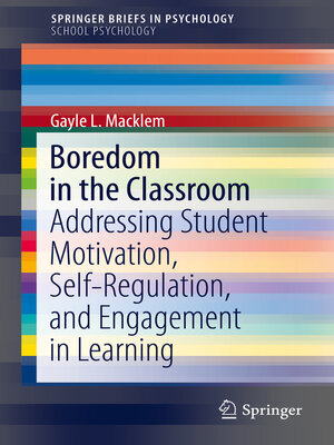 cover image of Boredom in the Classroom